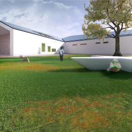 Villa Troili kindergarten Competition - Project: Arch. Mandarelli, Arch. De Conca. Arch. Foglietti, Arch Marino - 3th Place